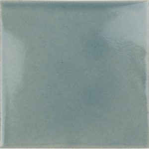 Stoneware 130 Square tiles - Duck Egg