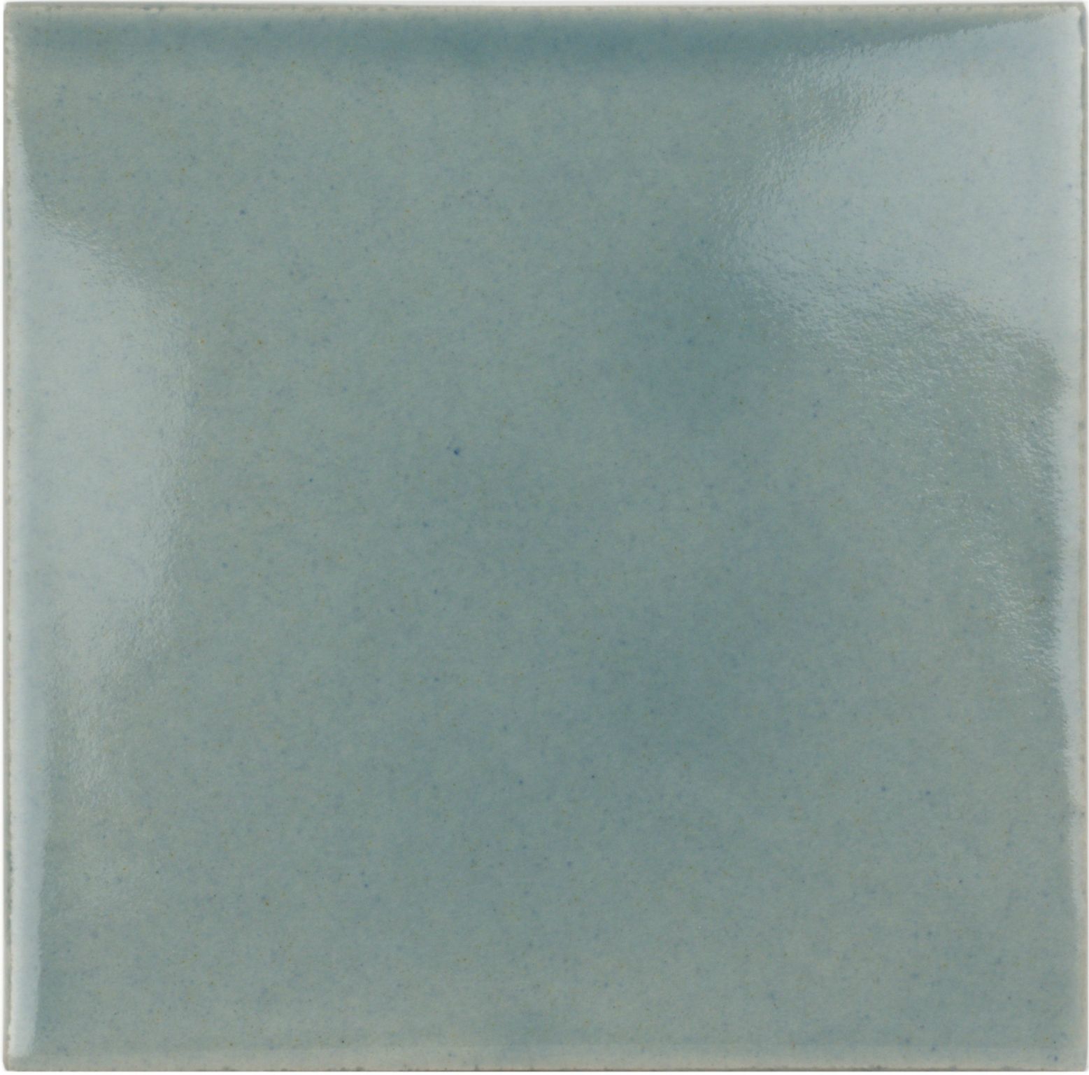 Stoneware 130 Square tiles - Duck Egg