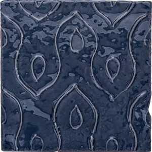 Halcyon Gingham Florence - Hand made tile