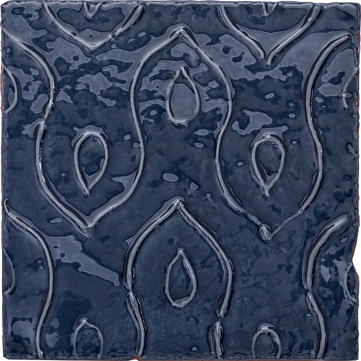 Halcyon Gingham Florence - Hand made tile