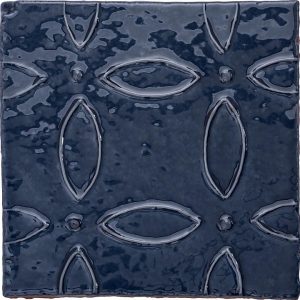 Halcyon Gingham Margot - Hand made tile