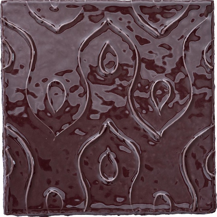 Halcyon Carmine Florence- Hand made tile