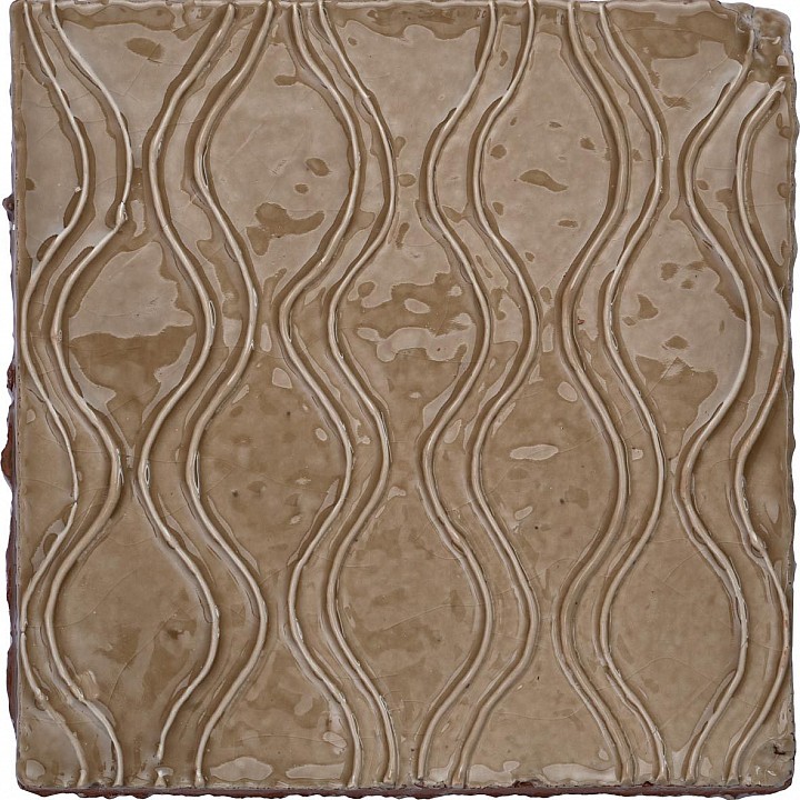 Halcyon Ochre Clara- Hand made tile