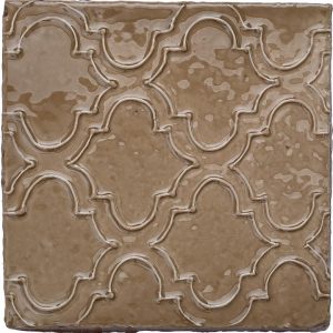Halcyon Ochre Ettie- Hand made tile
