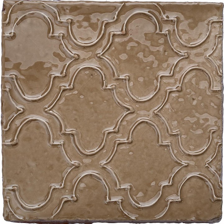Halcyon Ochre Ettie- Hand made tile