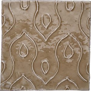 Halcyon Ochre Florence- Hand made tile