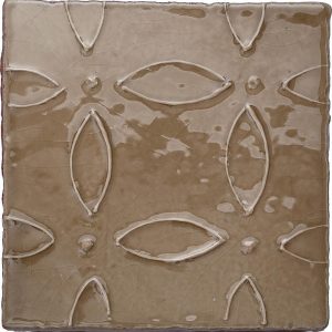 Halcyon Ochre Margot - Hand made tile