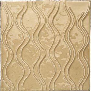 Halcyon - Saffron Clara Hand made tile