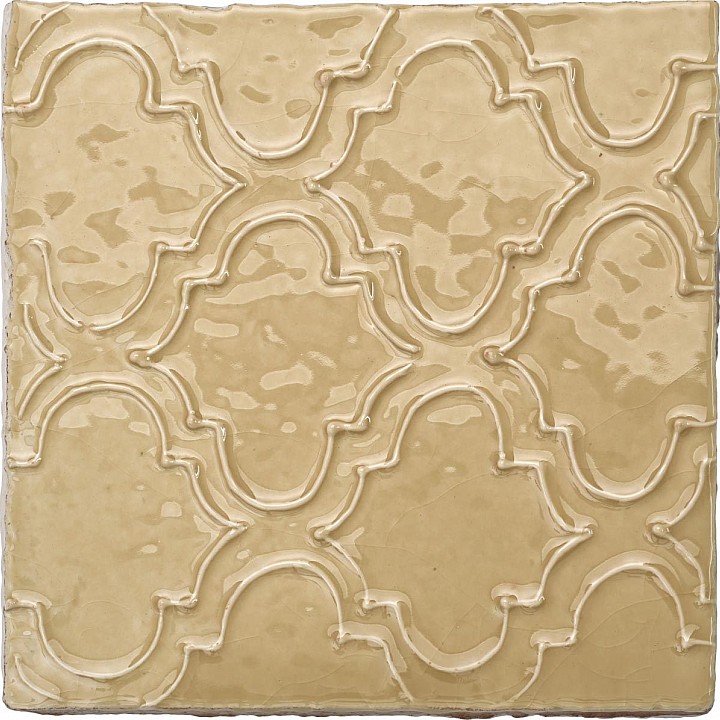 Halcyon - Saffron Ettie - Hand made tile