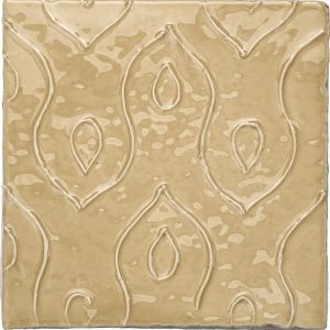 Halcyon Saffron Florence - Hand made tile