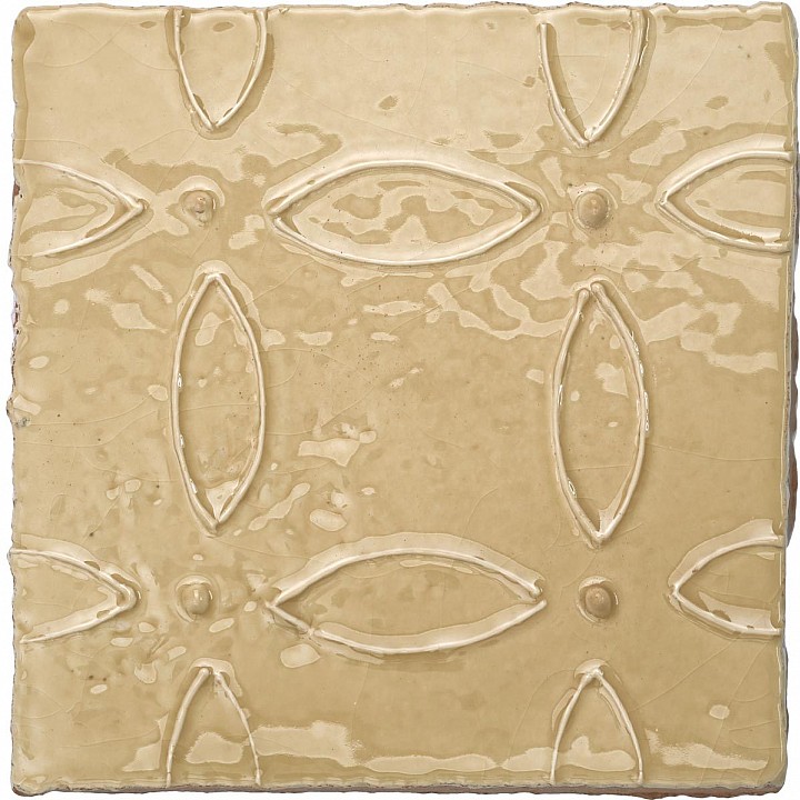Halcyon Saffron Margot - Hand made tile
