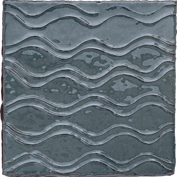 Halcyon Seashore Clara - Hand made tile