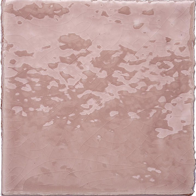 Halcyon Wild Rose - Hand made tile
