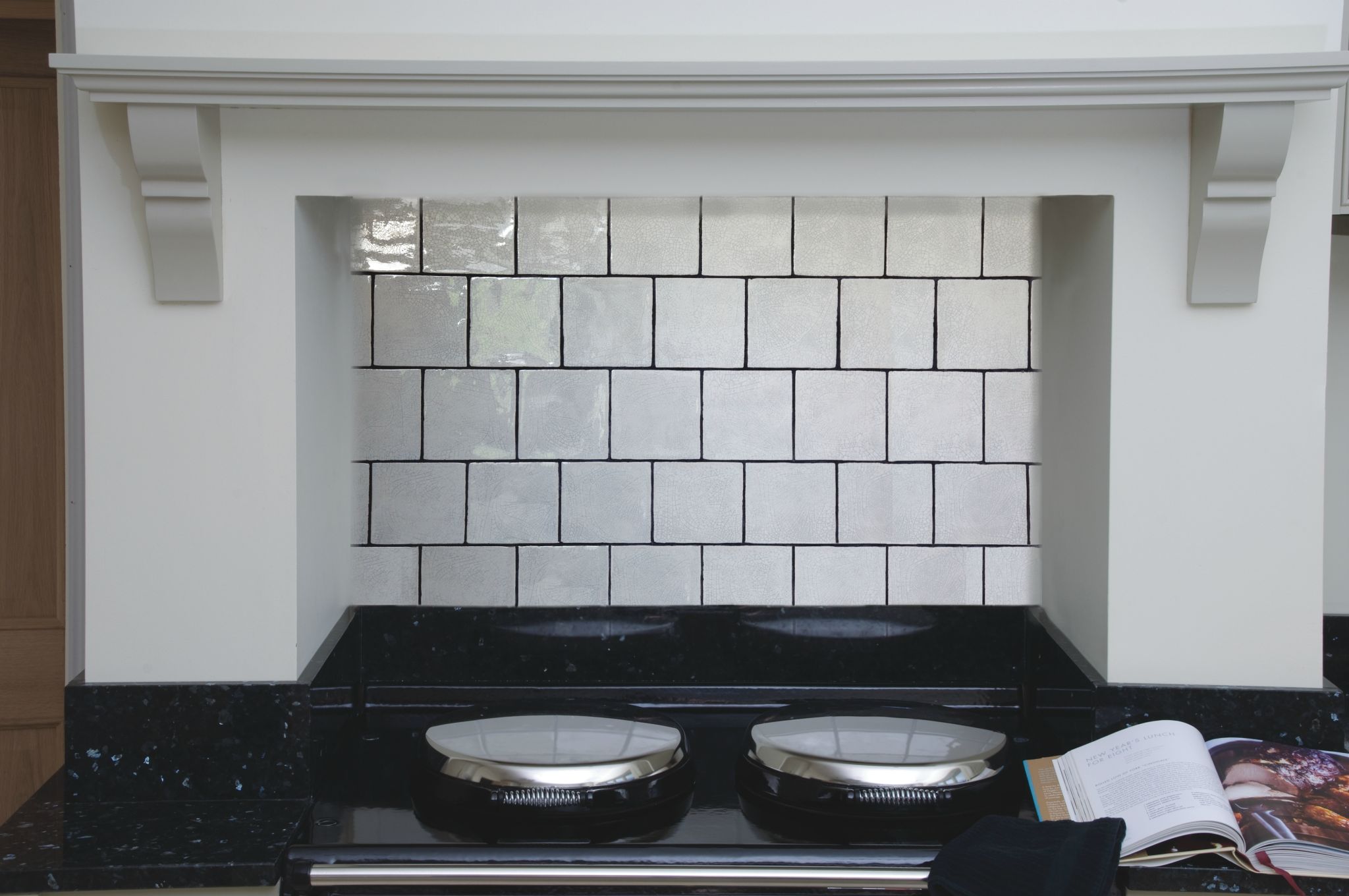 Aged Vintage Crackle 130x130mm over the Aga