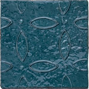 Kensington Peacock Margot - Hand made tile