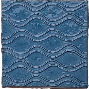 Kensington Peacock Clara -Hand made tile