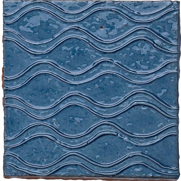 Kensington Peacock Clara -Hand made tile