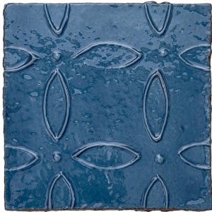 Kensington Peacock Margot - Hand made tile