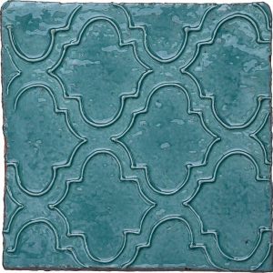 Kensington Seafoam Ettie - Hand made tile
