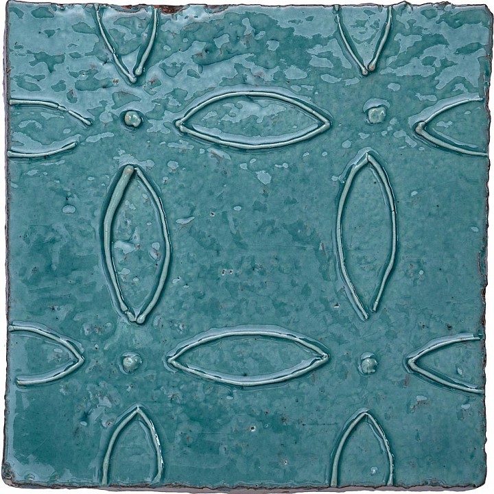 Kensington Seafoam Margot - Hand made tile