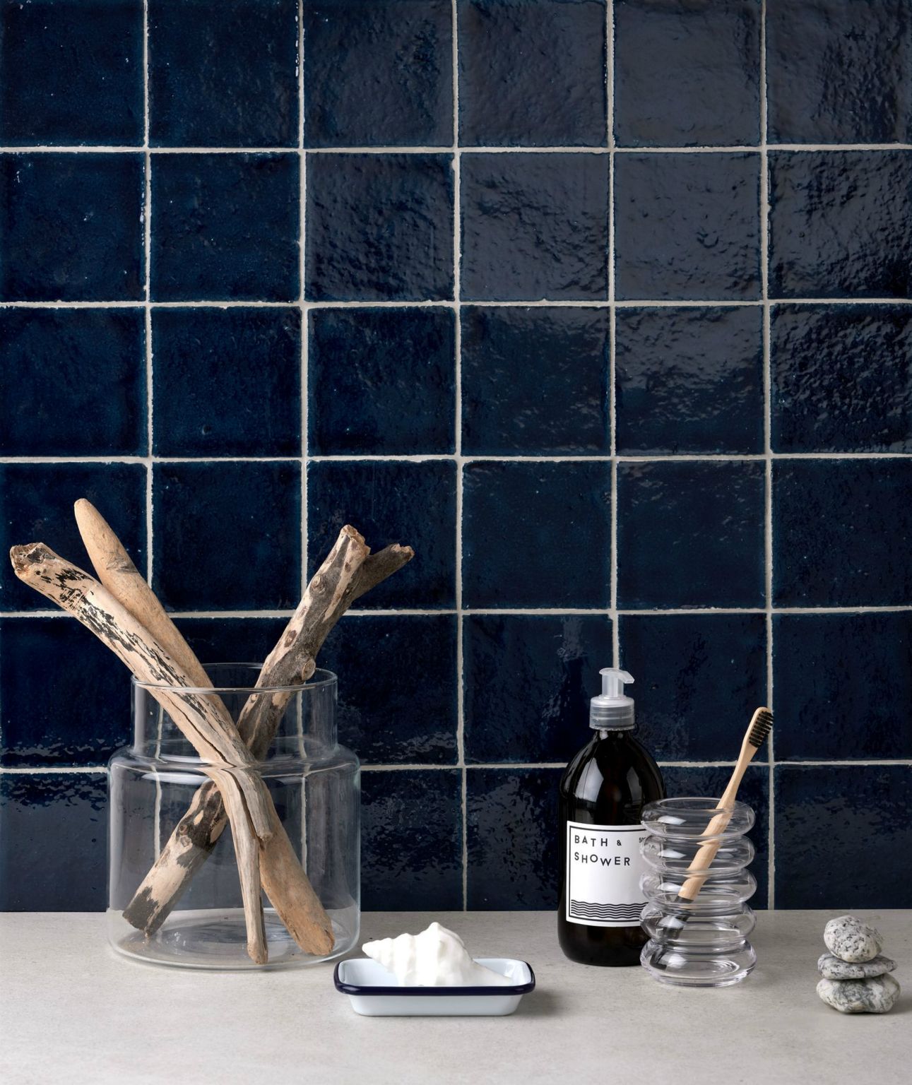 Kensington Dusk - Hand made tiles