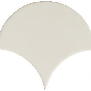 Soho - So Linen Scallop - Hand made tile