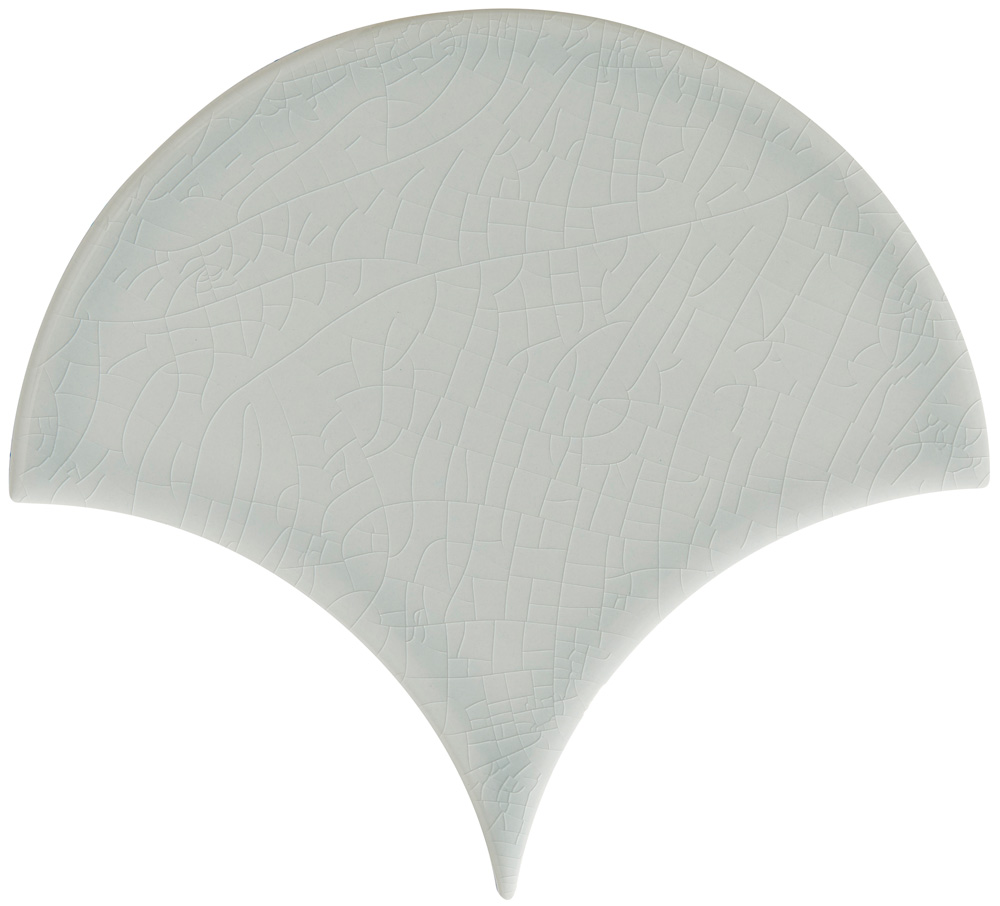 Soho - So Tuscan Spruce Scallops - Hand made tile