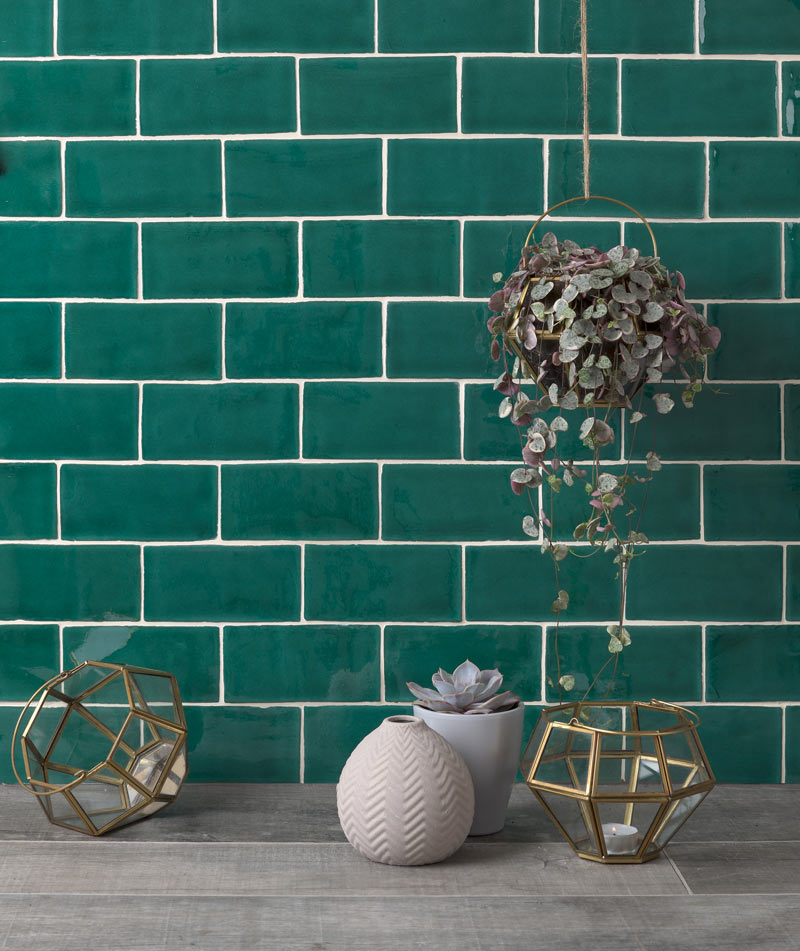 Soho - So Tuscan Green Brick - Hand made tile