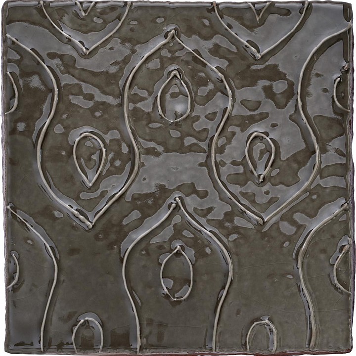Ullswater Packhorse - Florence - hand made crackle glazed tile