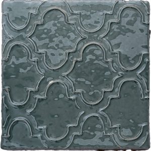 Ullswater Pebble - Ettie - hand made crackle glazed tile