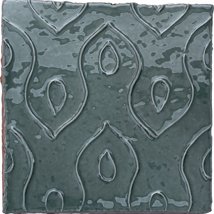 Ullswater Pebble - Florence - hand made crackle glazed tile