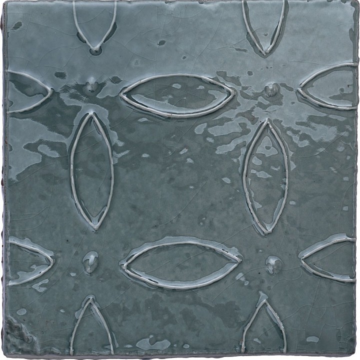 Ullswater Pebble - Margot - hand made crackle glazed tile