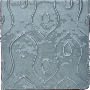 Ullswater Silver Bay - Florence - hand made crackle glazed tile