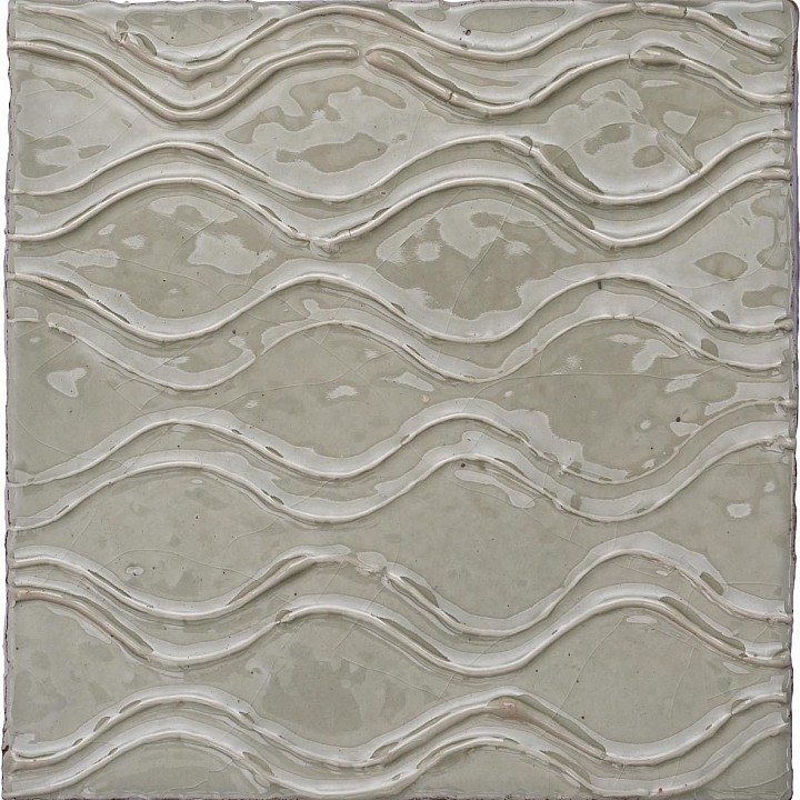 Ullswater Willow Clara - hand made crackle glazed tile
