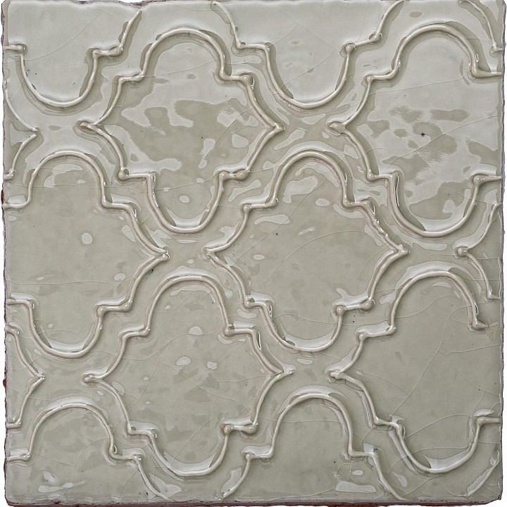 Ullswater Willow Ettie - hand made crackle glazed tile