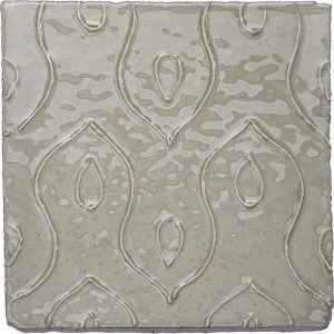 Ullswater Willow Fore - hand made crackle glazed tile