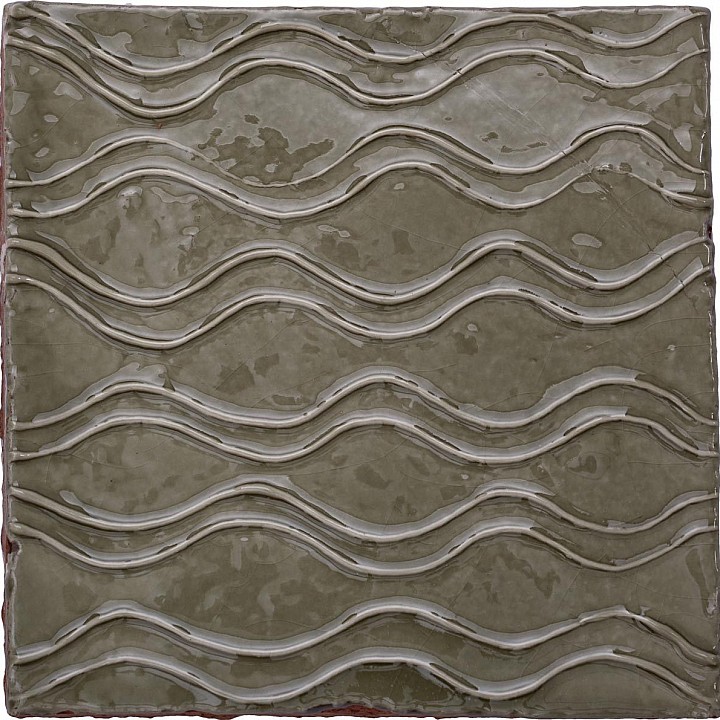 Ullswater Woodland Clara - hand made crackle glazed tile