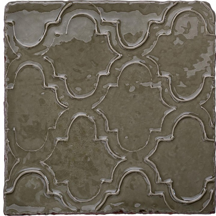 Ullswater Woodland Ettie - hand made crackle glazed tile