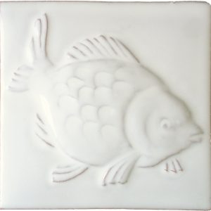Impressions - Fruits de Mer Bass Hand made by Tiles of Stow