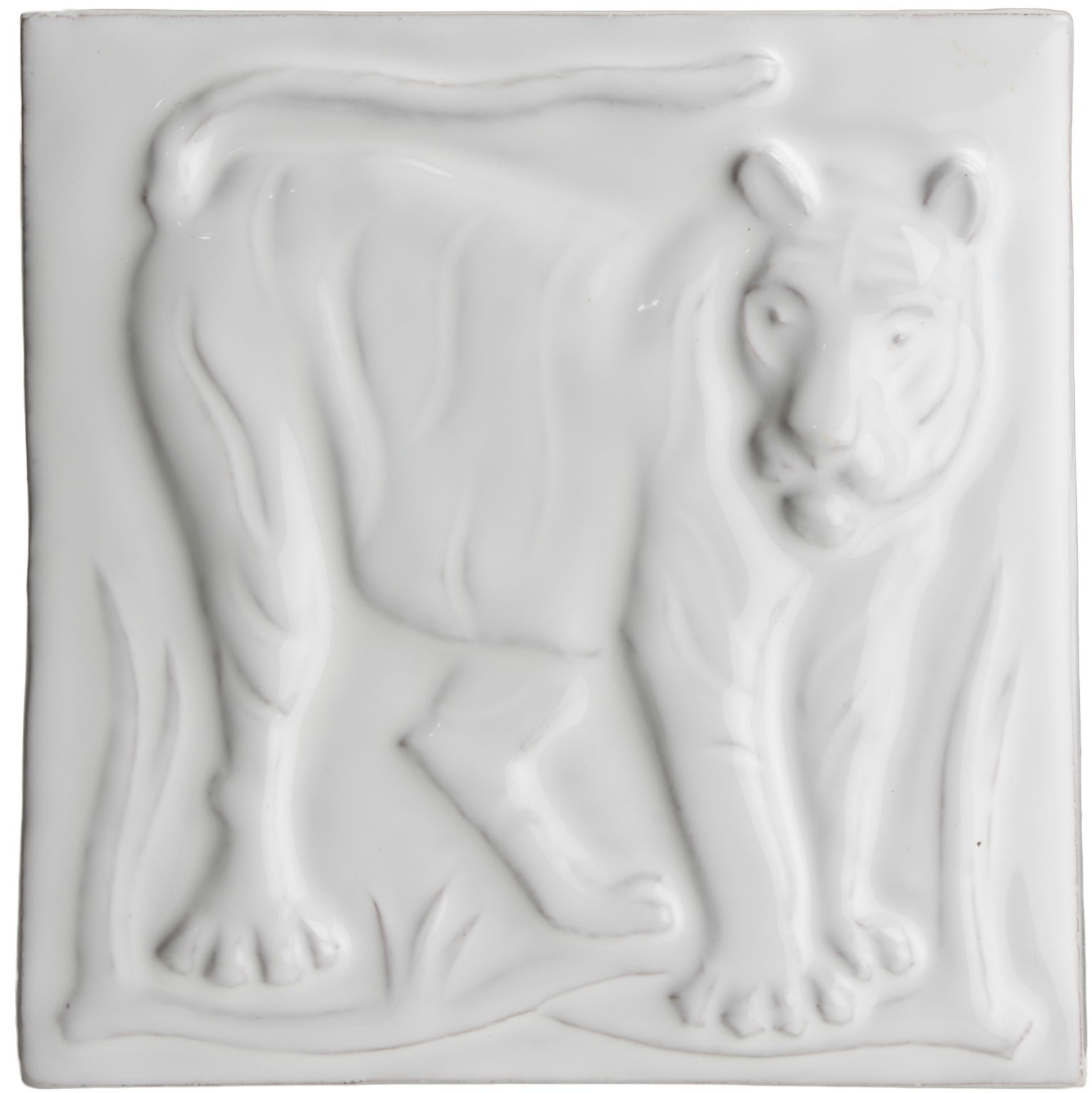 Grasslands Tiger White - hand made by Tiles of Stow