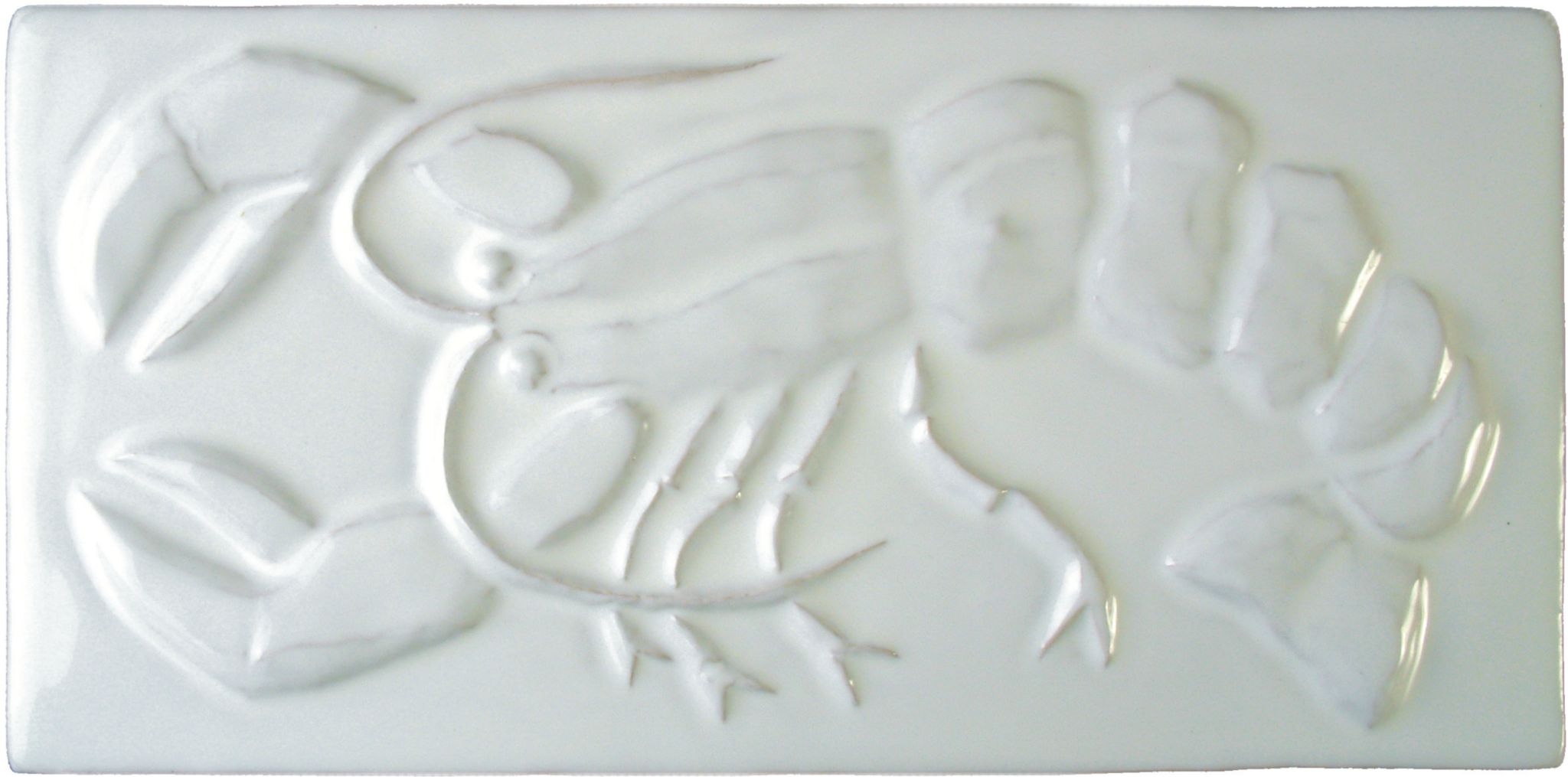 Impressions - Fruits de Mer Lobster Hand made by Tiles of Stow
