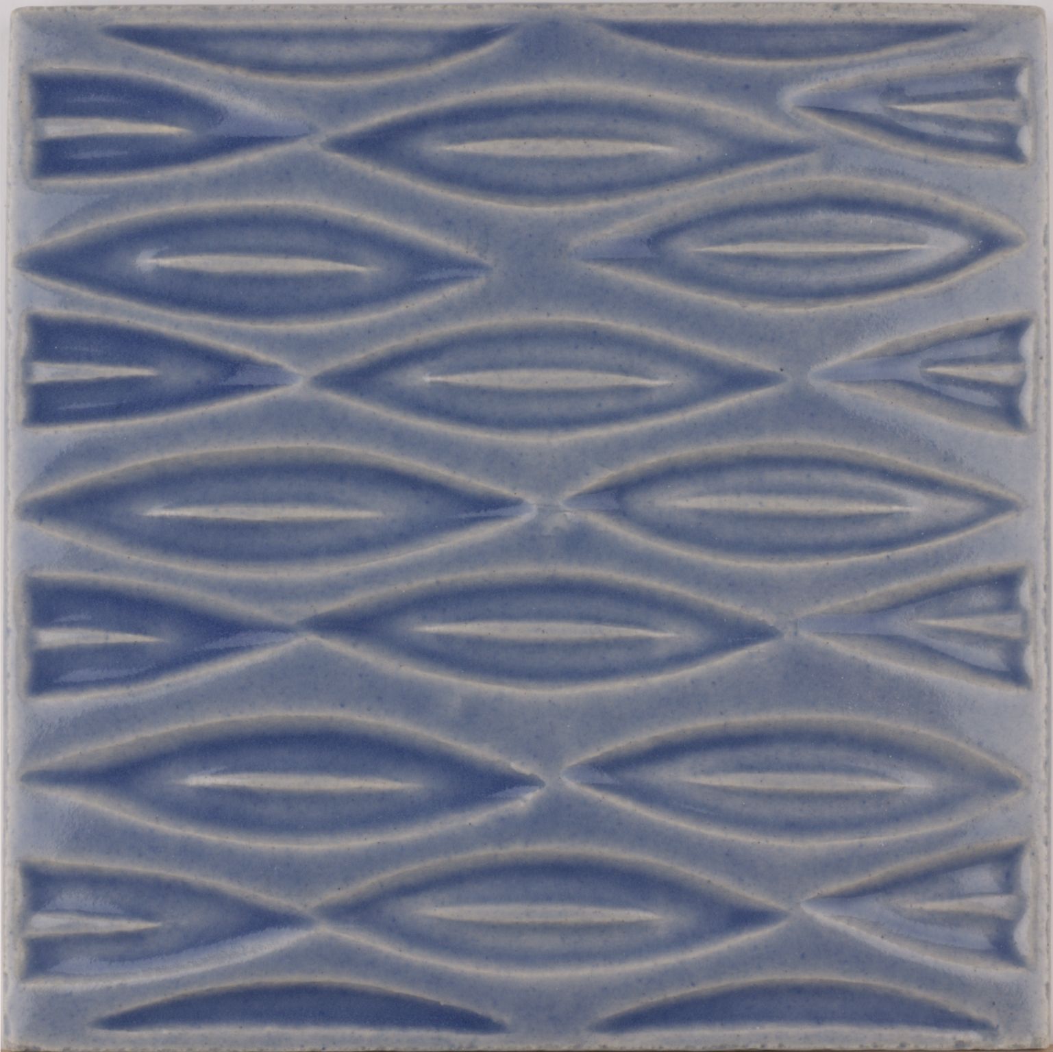 Maugersbury Lattice Mediterranean Blue