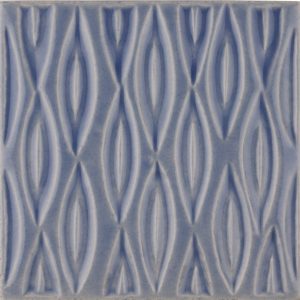 Maugersbury Lattice Mediterranean Blue