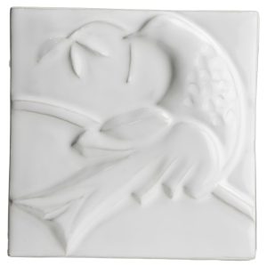 Dove White Impressions Tile | Tiles of Stow