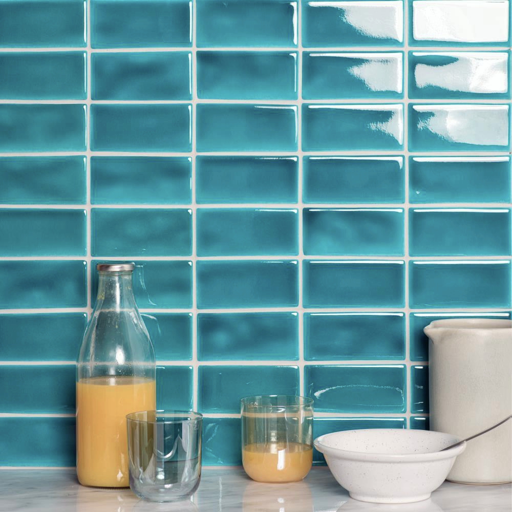 Winchester Classic Half Tiles - Deep Turquoise † - Image 2