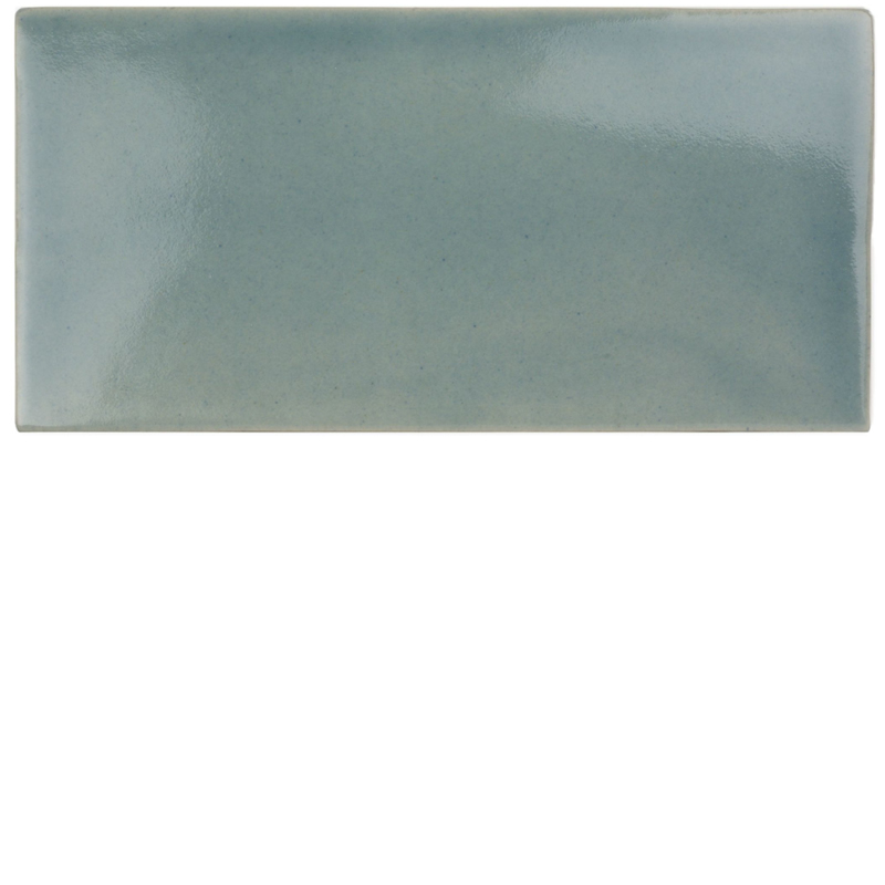 Stoneware Duck Egg 200x100 Brick tiles