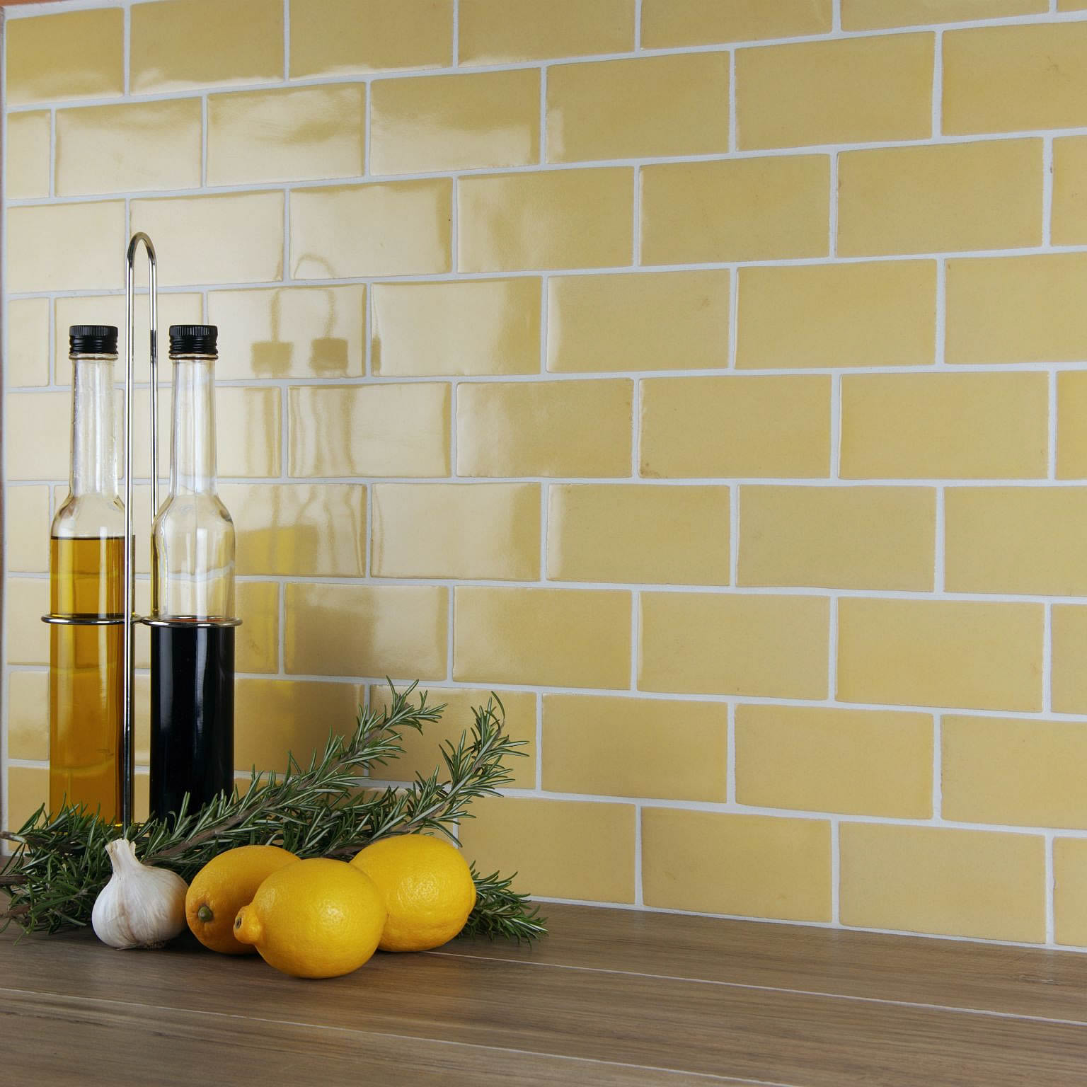 Hand Made Stoneware Small Brick Tiles