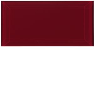 Clear Glass Short Brick Beveled Tiles - Ebro