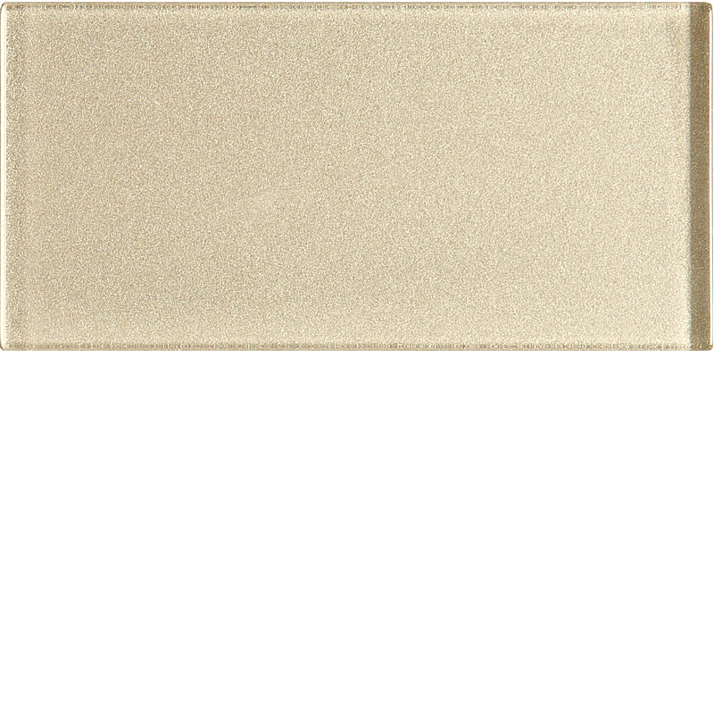 Short brick Metallic Glass 152x75mm - Dionysus