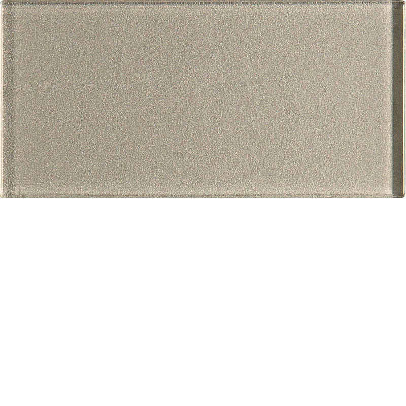 Short brick Metallic Glass 152x75mm - Erebos
